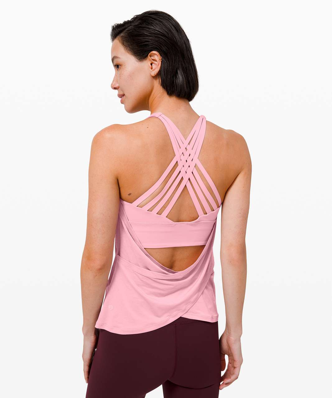 Lululemon Close the Distance Tank - Pink Taupe - lulu fanatics