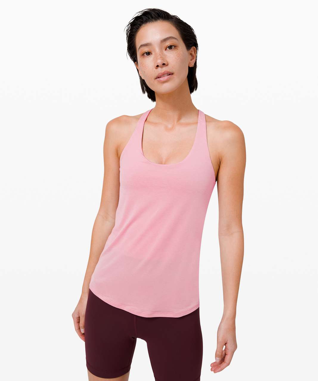 Lululemon Free to Be *Wild 2-in-1 Tank - Pink Taupe / Pink Taupe