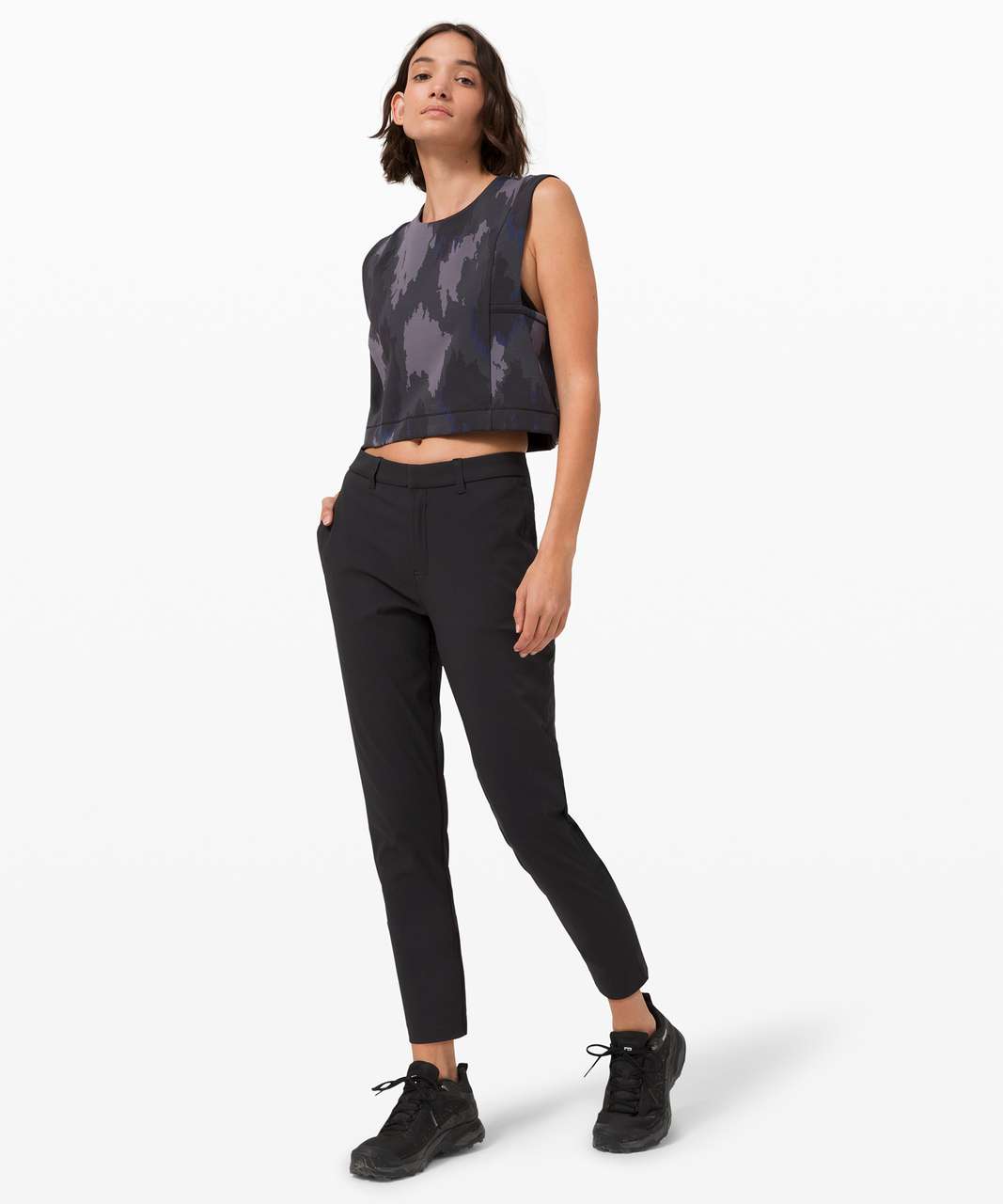 Lululemon Take The Moment Tight 25 *lululemon x Robert Geller - Washed  Camo Small Dark Indigo Multi - lulu fanatics