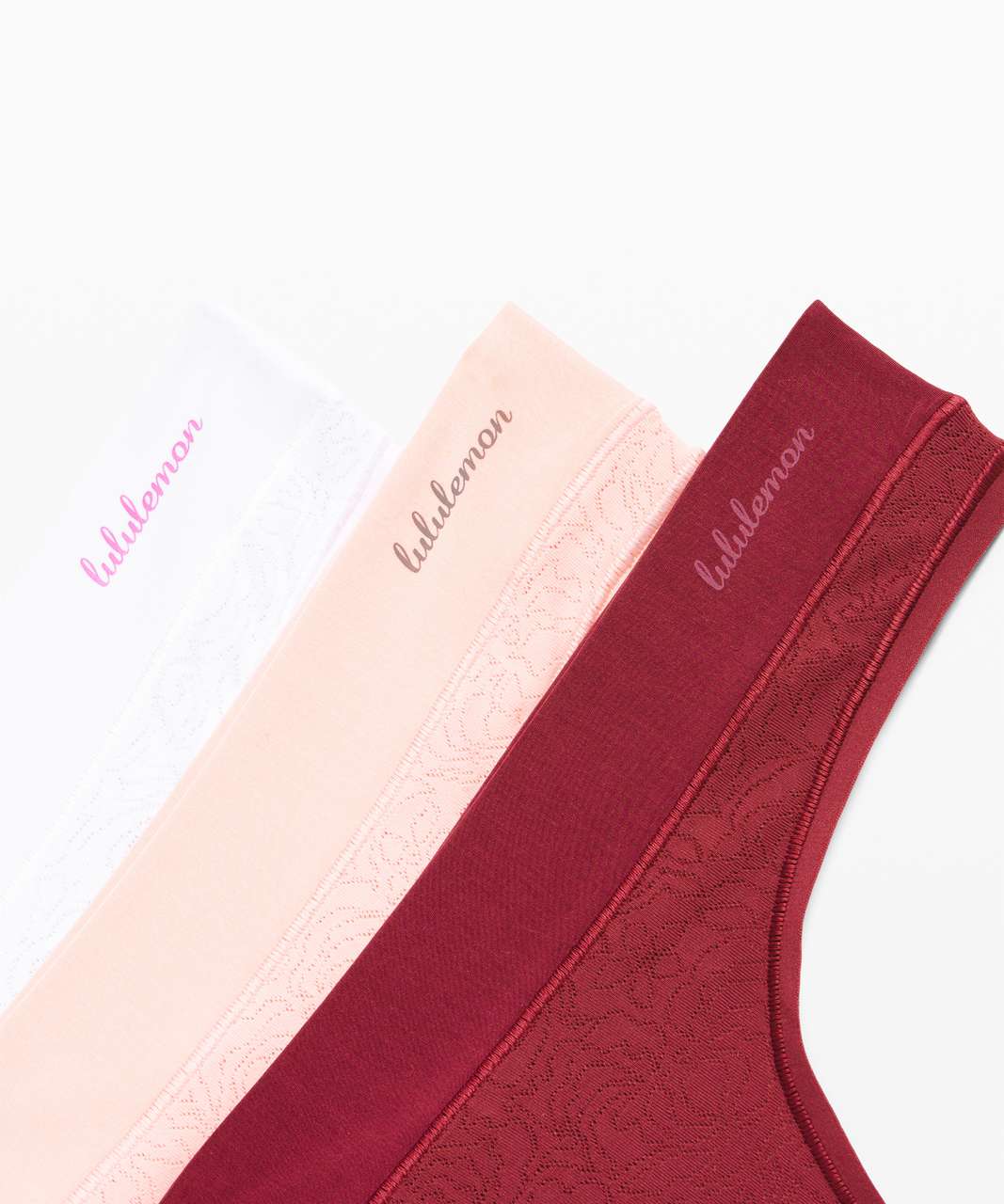 Lululemon Smooth Seamless Thong - Chianti - lulu fanatics