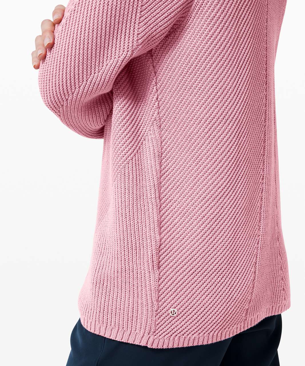 Lululemon What the Heart Wants Sweater - Pink Taupe