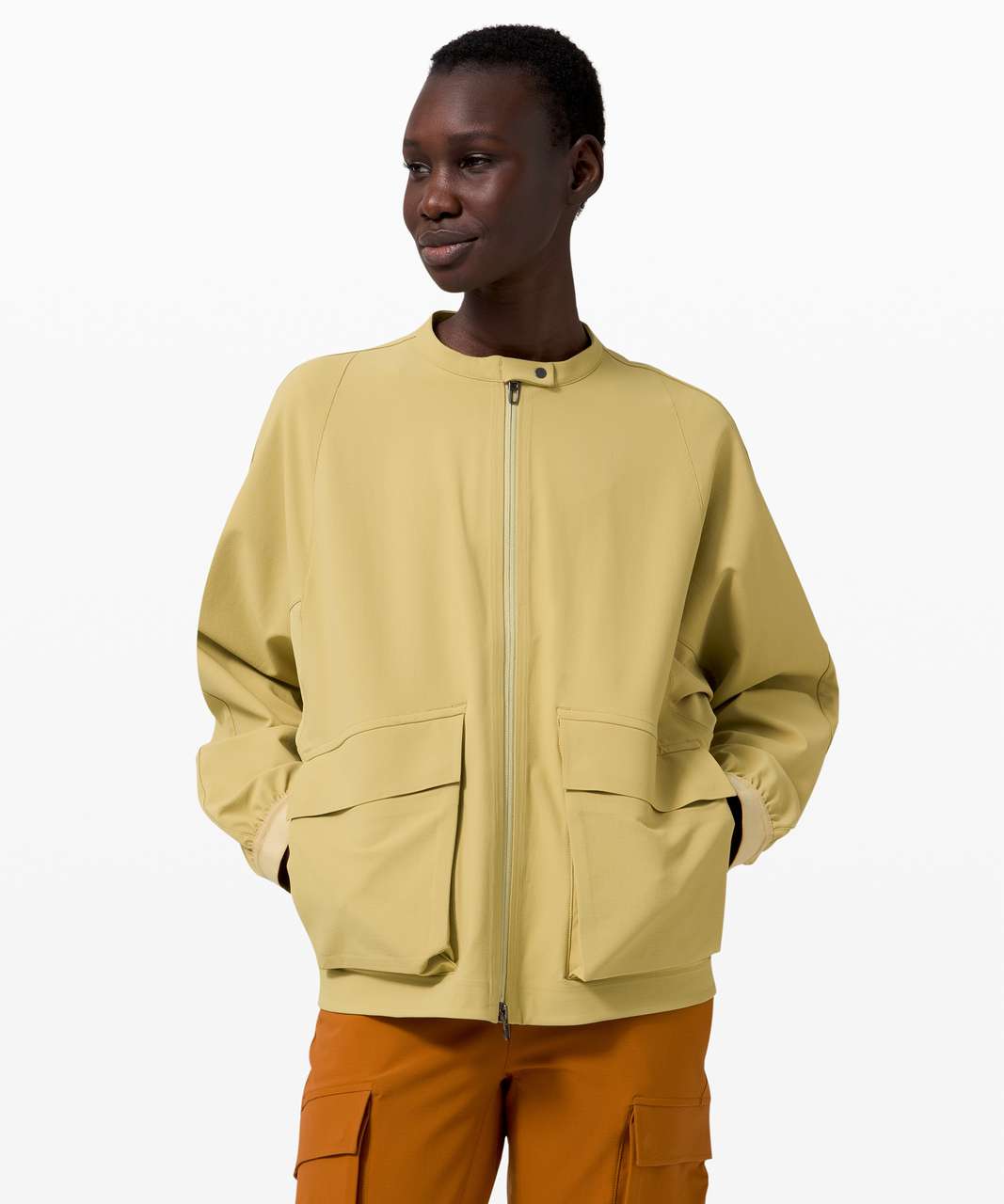 Lululemon Kosaten Jacket *lululemon lab - Hazy Gold