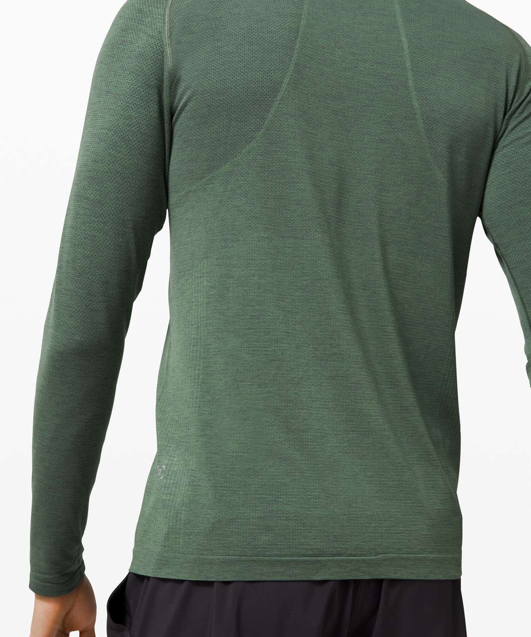 Lululemon Metal Vent Tech Long Sleeve 2.0 - Graphite Grey / Algae Green