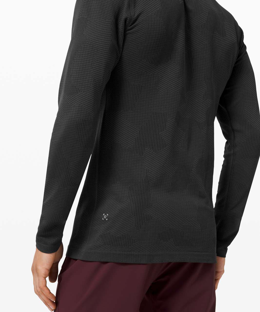 Lululemon Metal Vent Breathe Long Sleeve - Holy Camo / Black / Graphite Grey