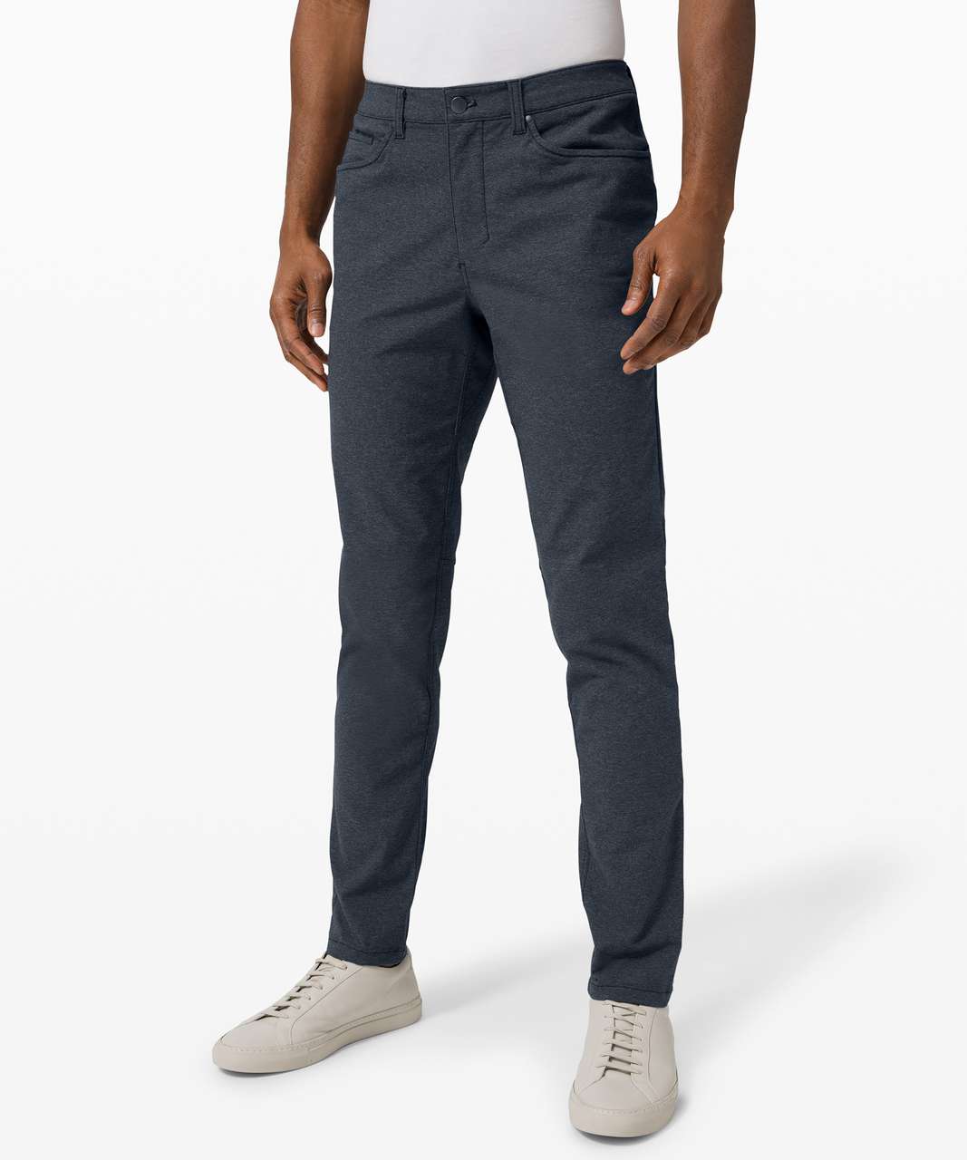 Lululemon ABC Pant Slim *Tech Canvas 34" - Heathered Deep Navy