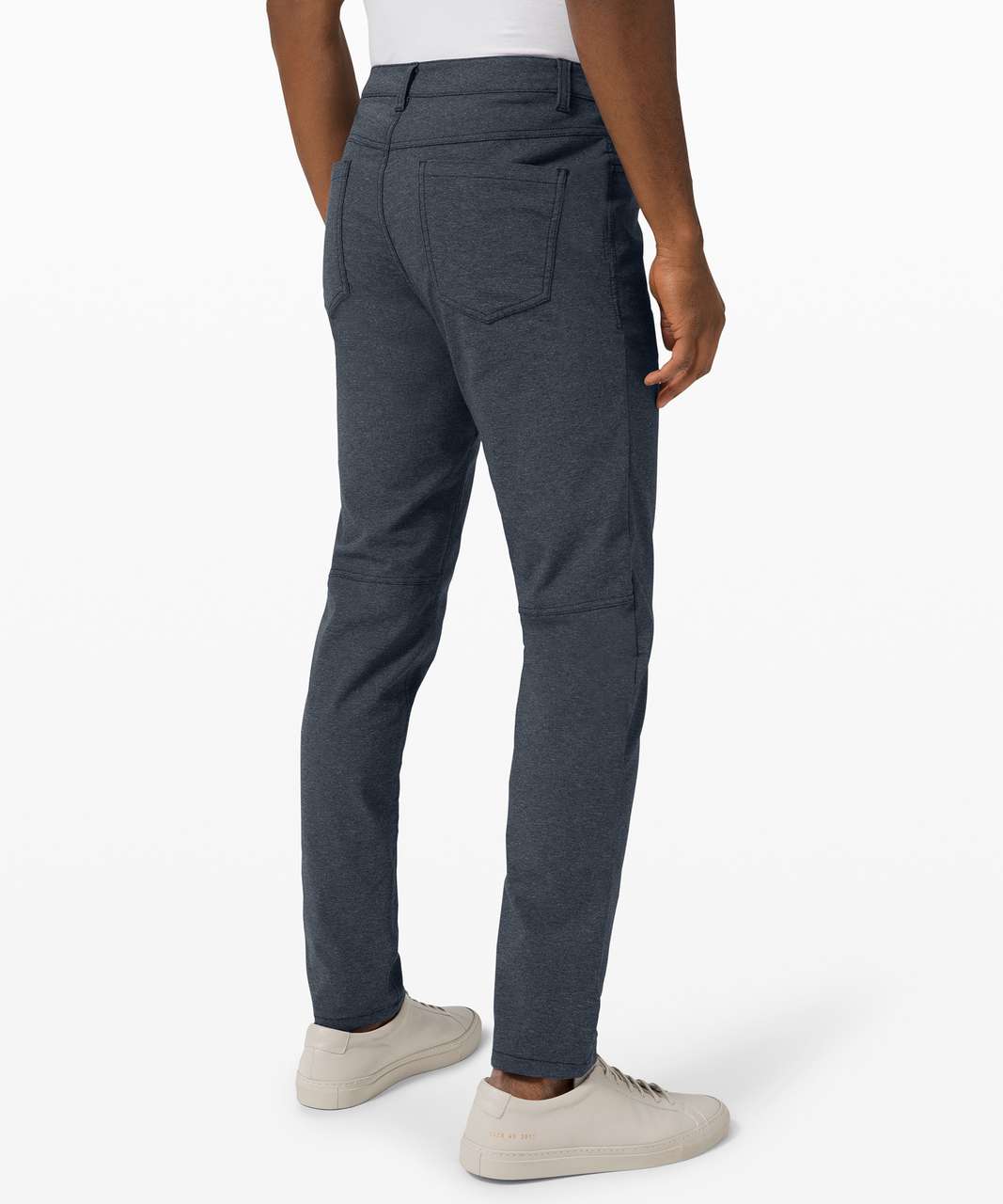 Lululemon ABC Pant Slim *Tech Canvas 34 - Heathered Deep Navy - lulu  fanatics