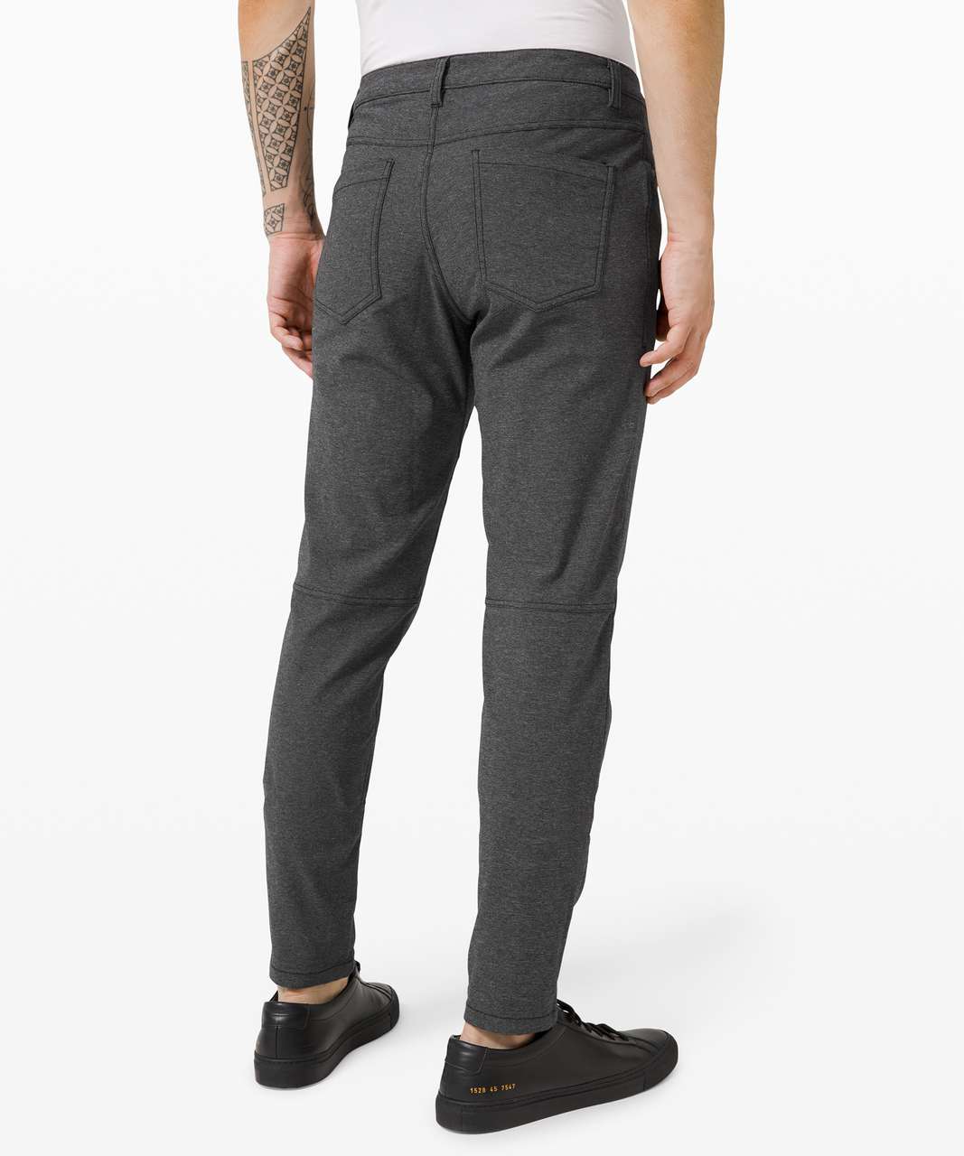 Lululemon ABC Pant Slim *Tech Canvas 34" - Heathered Black