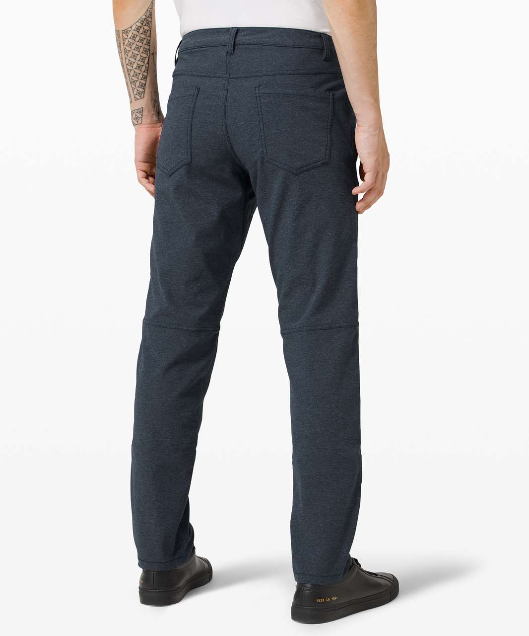 Lululemon ABC Pant Classic *Tech Canvas 34" - Heathered Deep Navy