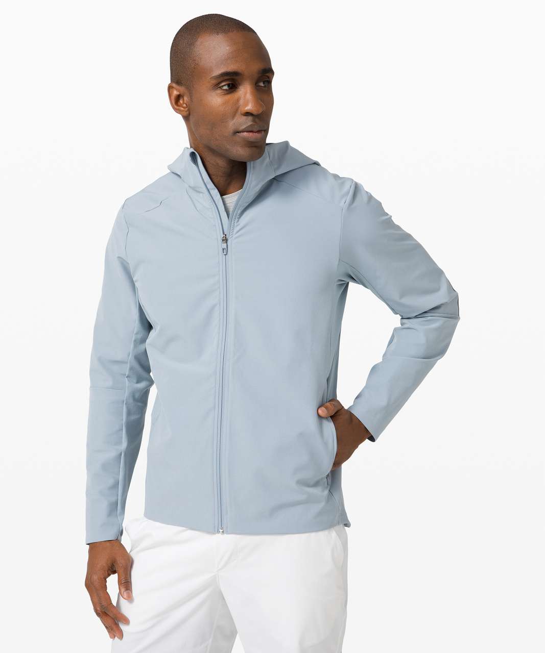 Lululemon Warp Lite Jacket *Packable - Chambray (First Release) - lulu  fanatics