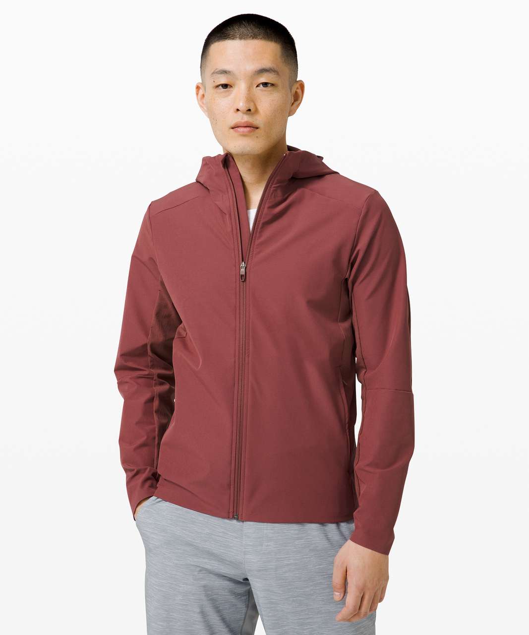 Lululemon Warp Lite Jacket *Packable - Smoky Red