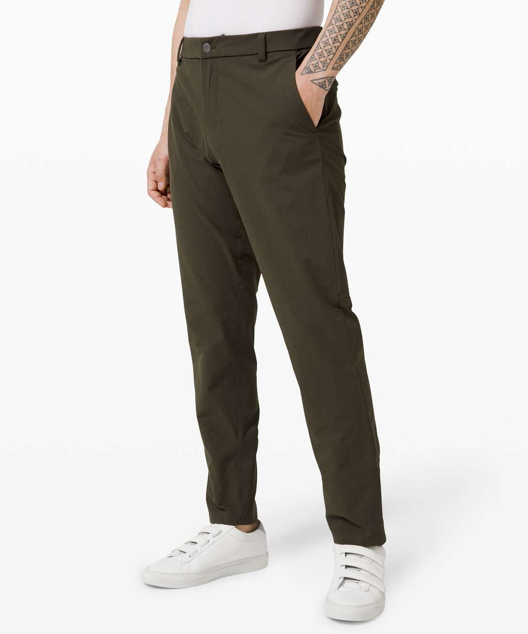 Lululemon ABC Pant Classic *34 - Dark Olive - lulu fanatics