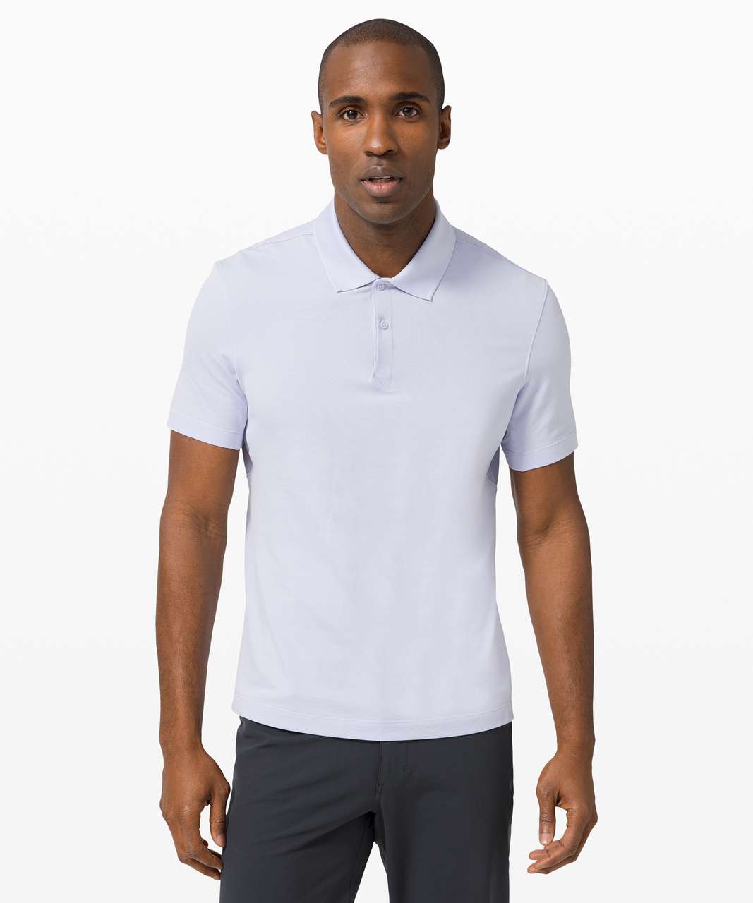 Lululemon Tech Pique Polo - Serene Blue - lulu fanatics