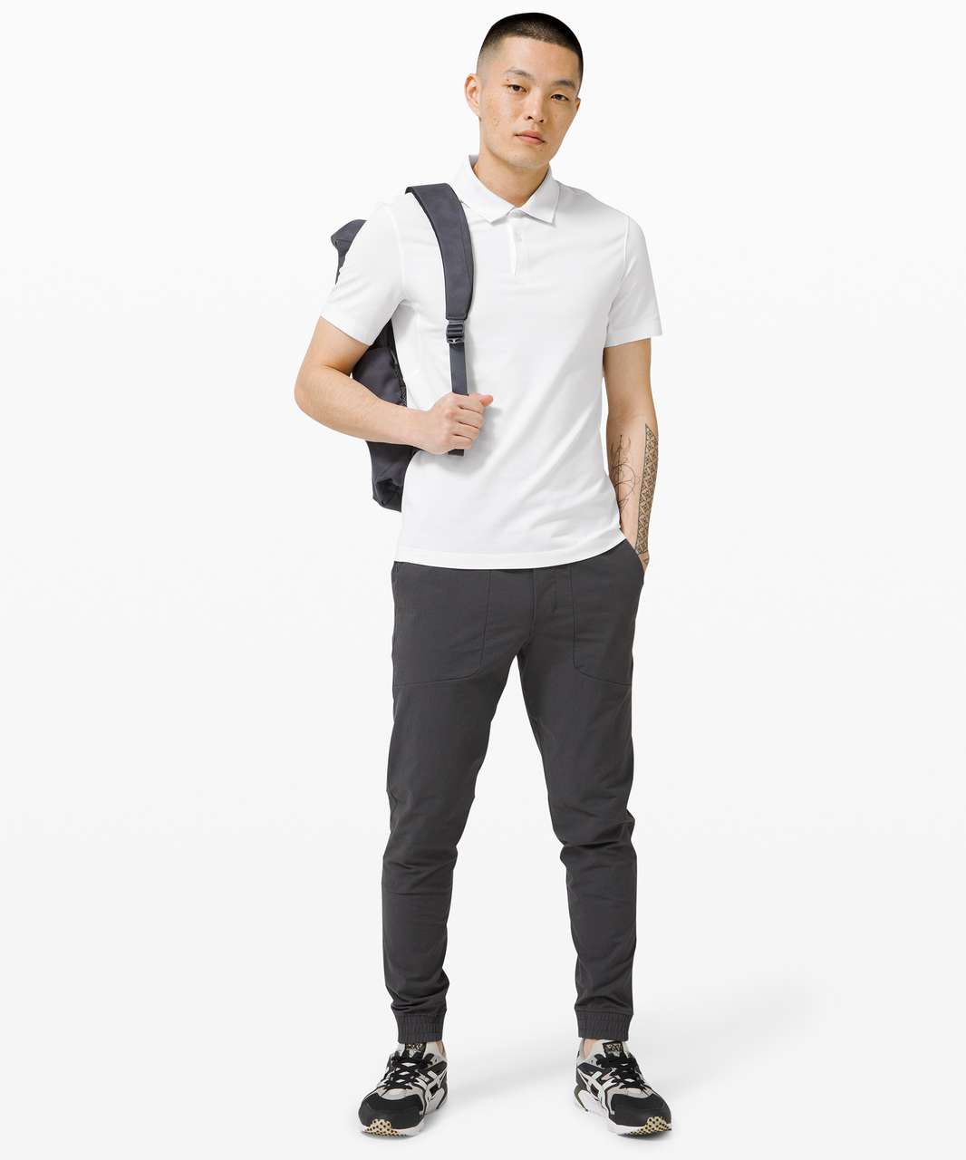 Lululemon Tech Pique Polo - White