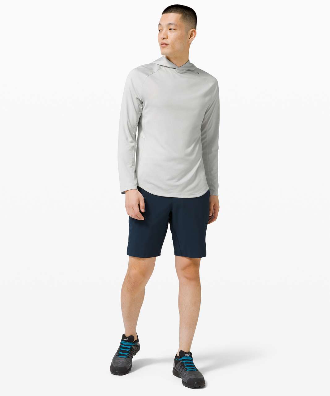 Lululemon Fresh Form Hoodie - Vapor / White