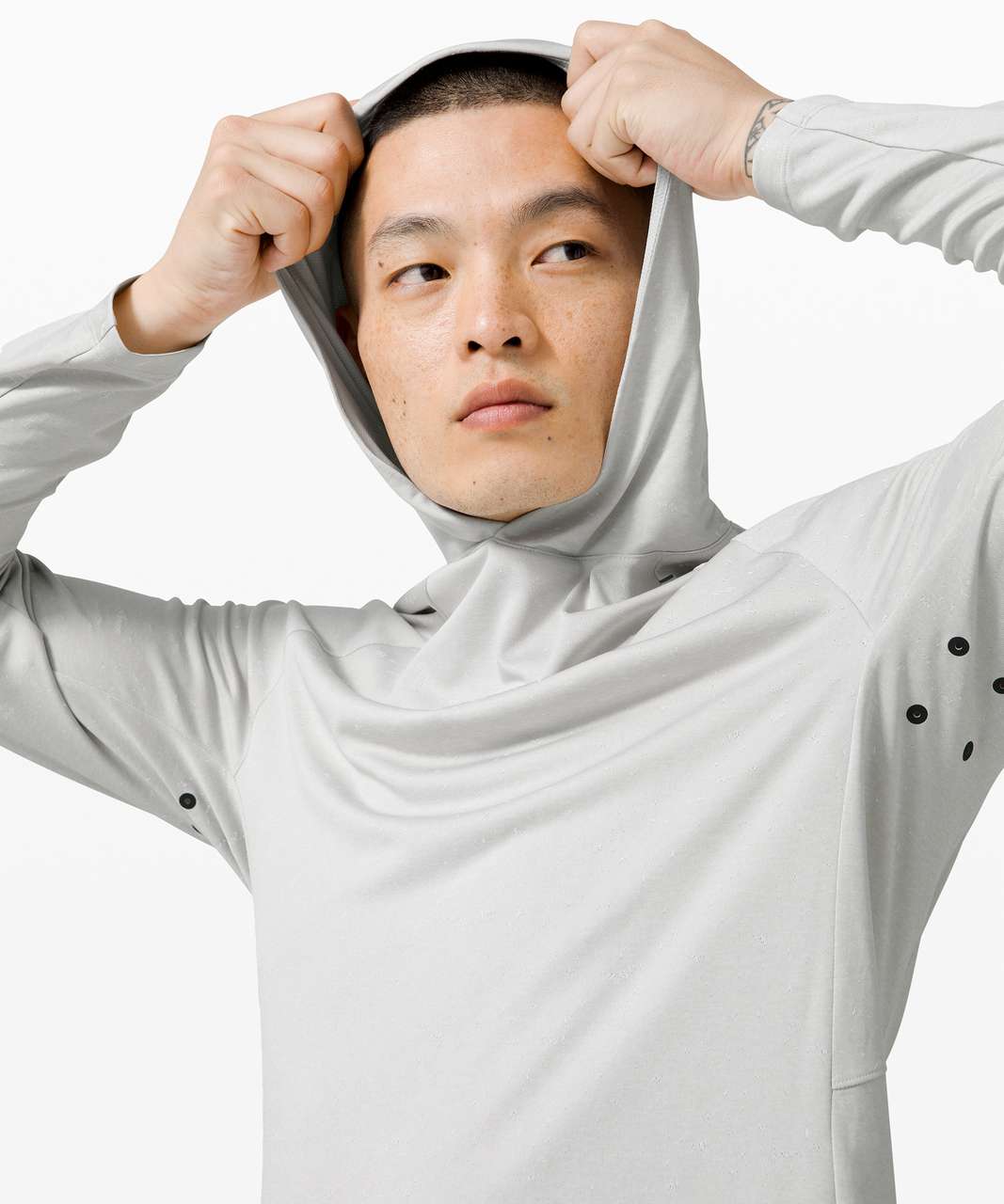 Lululemon Fresh Form Hoodie - Vapor / White