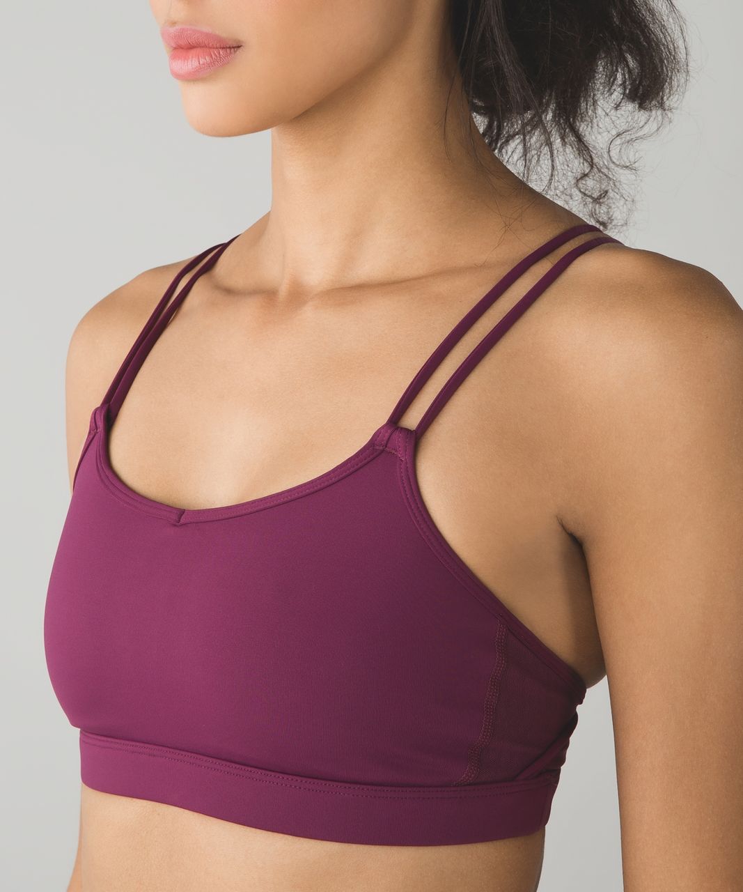 Lululemon Make A Move Bra - Red Grape