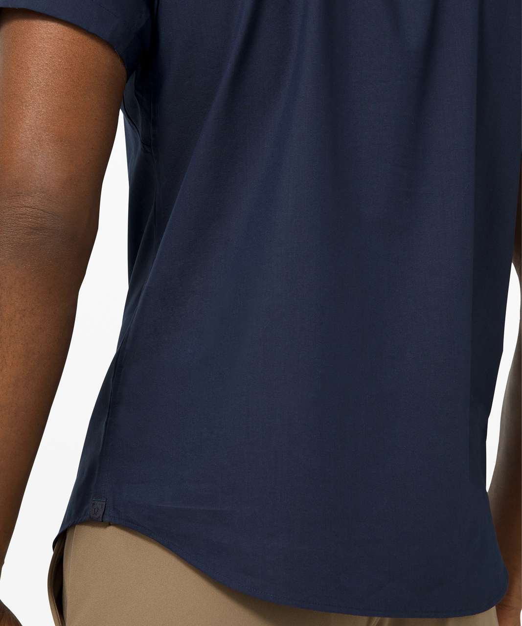 Lululemon Down to the Wire Slim Fit Short Sleeve - True Navy