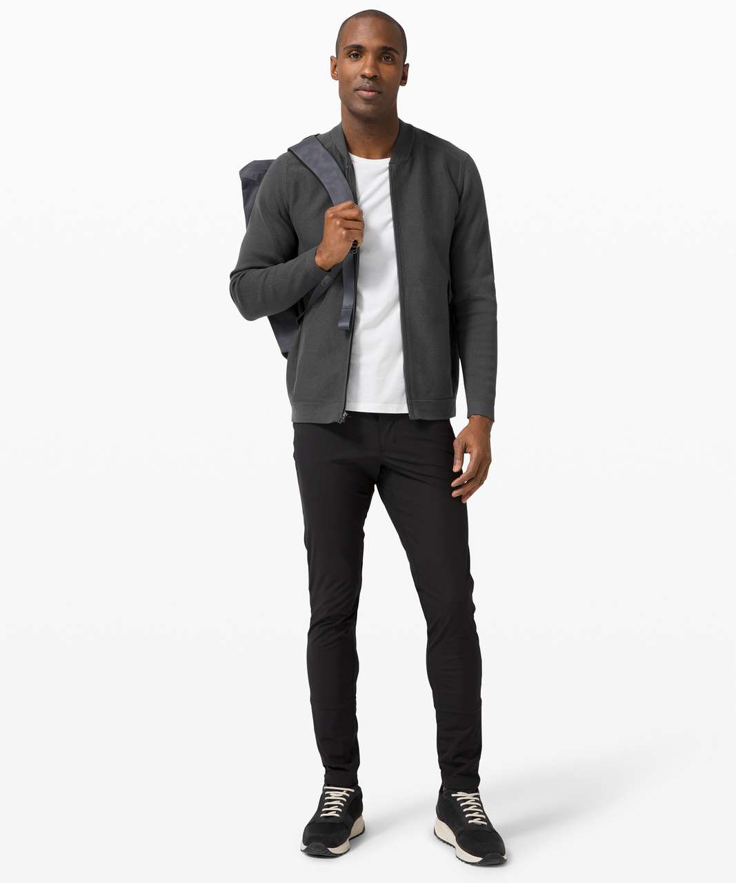 Lululemon Cloudy Pine Bomber Jacket - Graphite Grey