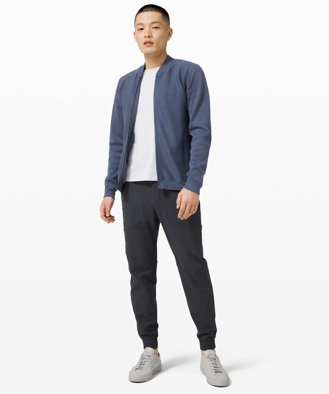 Lululemon Cloudy Pine Bomber Jacket - Ink Blue