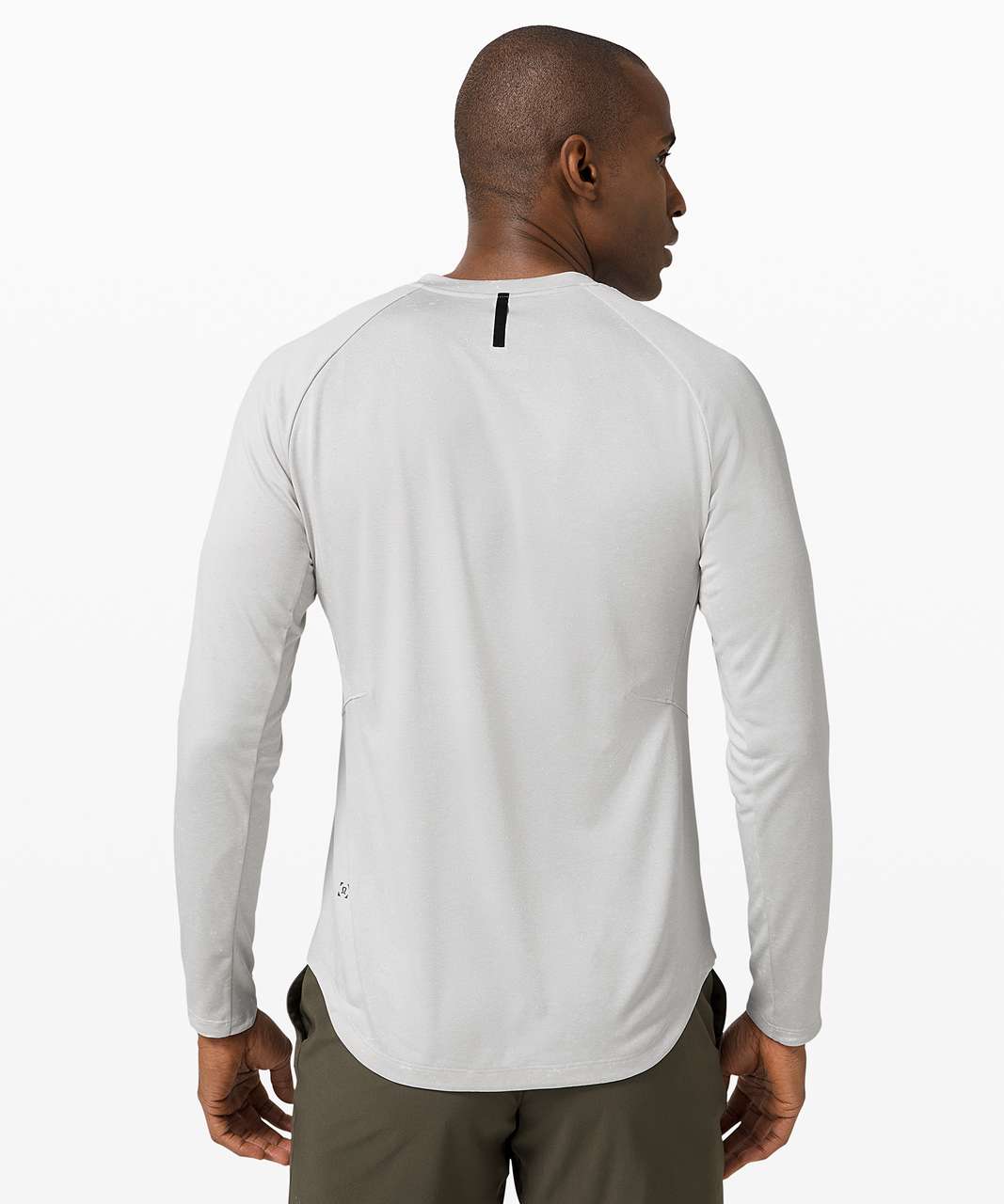 Lululemon Fresh Form Long Sleeve - Vapor / White