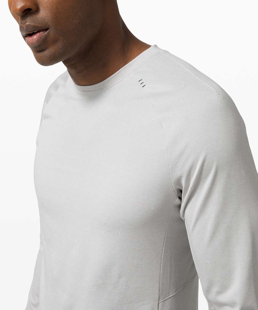 Lululemon Fresh Form Long Sleeve - Vapor / White