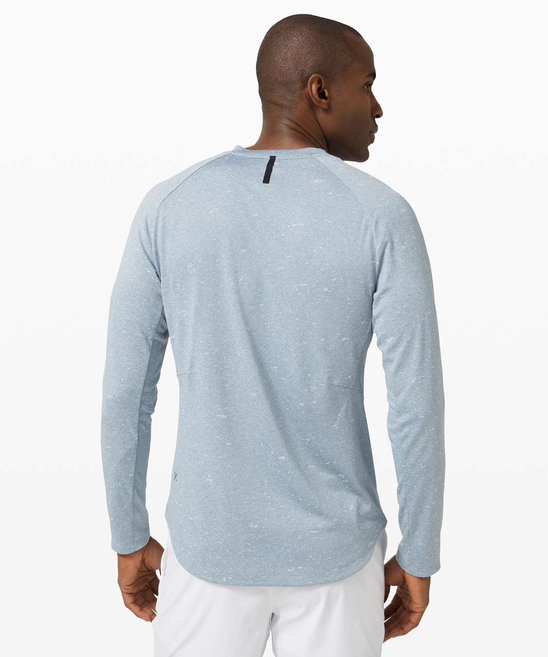 Lululemon Fresh Form Long Sleeve - Chambray / White