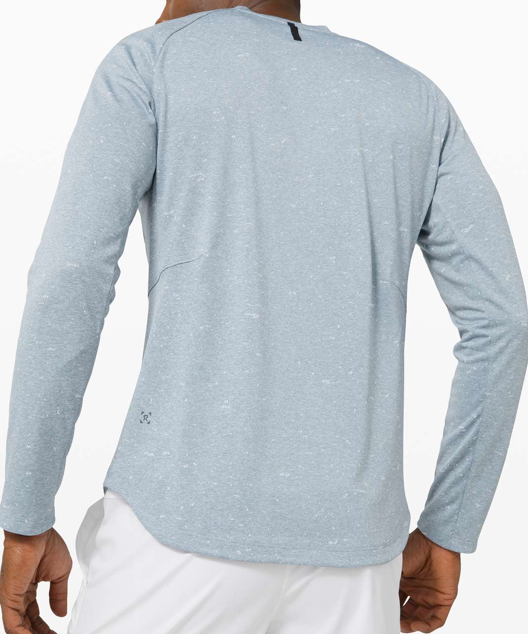 Lululemon Fresh Form Long Sleeve - Chambray / White