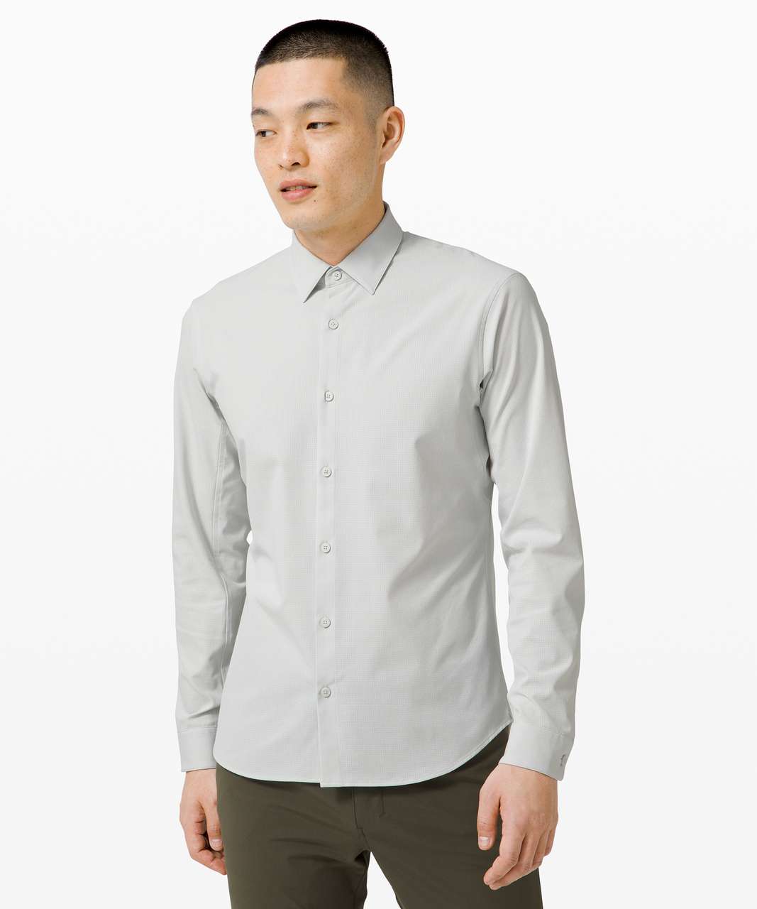 Lululemon Airing Easy Long Sleeve Buttondown - Vapor - lulu fanatics