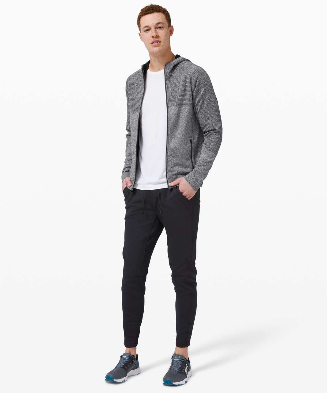 Lululemon Engineered Warmth Hoodie - Black / White (First Release ...