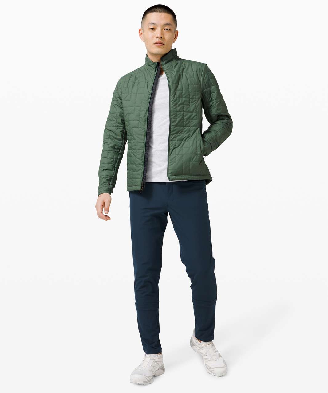 Lululemon Sky Loft Jacket - Algae Green - lulu fanatics