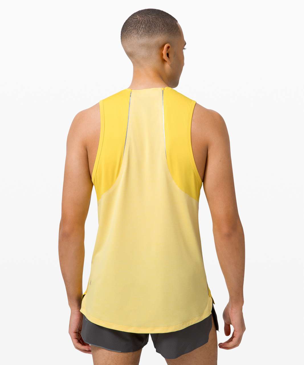 Lululemon Fast and Free Tank - Soleil / Heathered Soleil