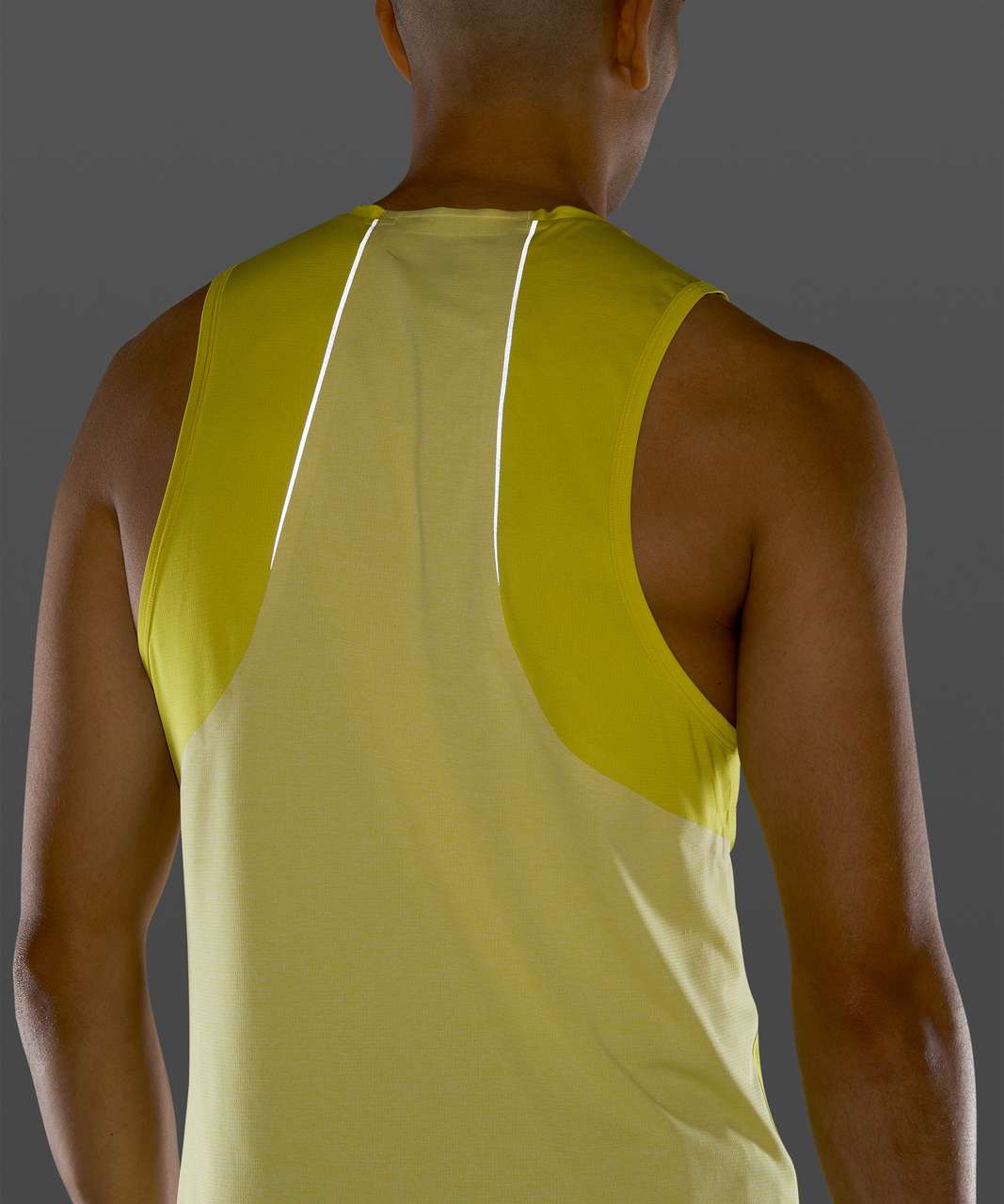 Lululemon Fast and Free Tank - Soleil / Heathered Soleil