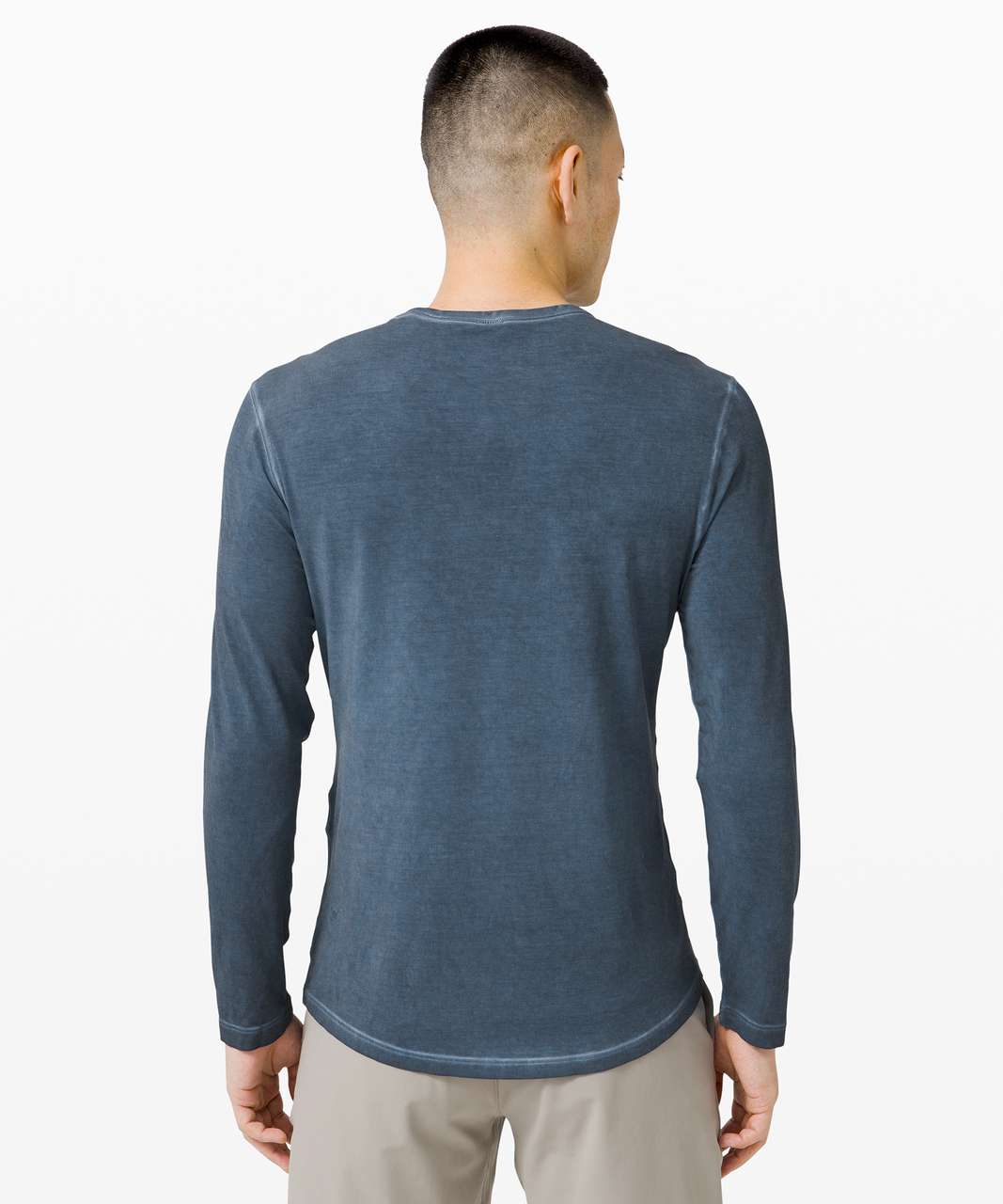 Lululemon 5 Year Basic Long Sleeve *Sun Wash - Code Blue Sun Wash