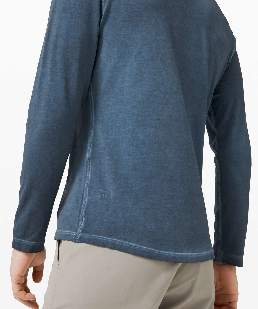 Lululemon 5 Year Basic Long Sleeve *Sun Wash - Code Blue Sun Wash