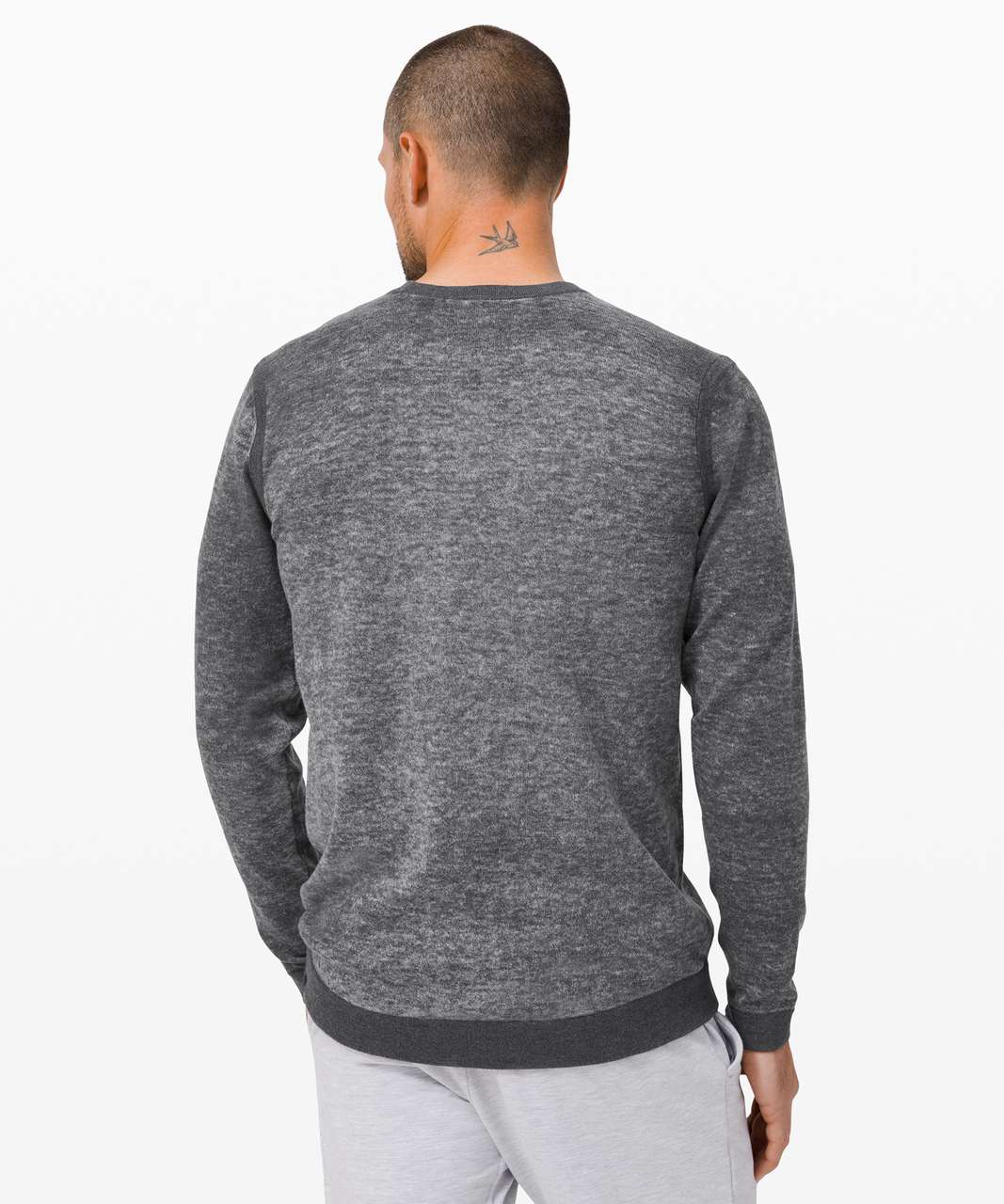 Lululemon Cloudy Pine Crew - Graphite Grey / Starlight