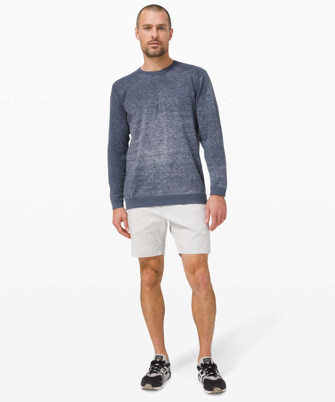 Lululemon Cloudy Pine Crew - Ink Blue / Starlight