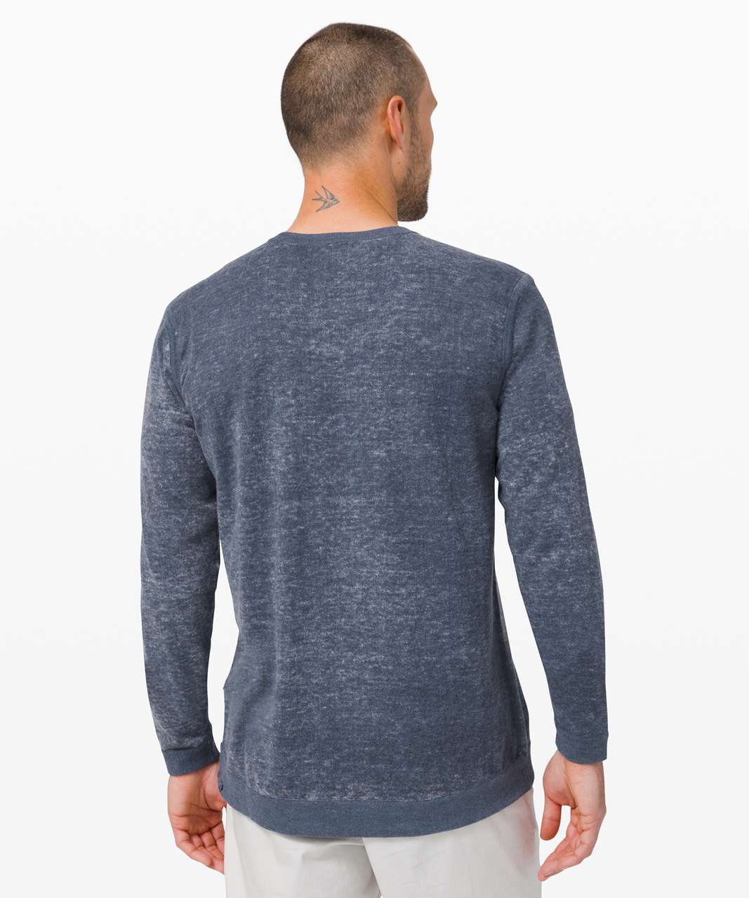 Lululemon Cloudy Pine Crew - Ink Blue / Starlight