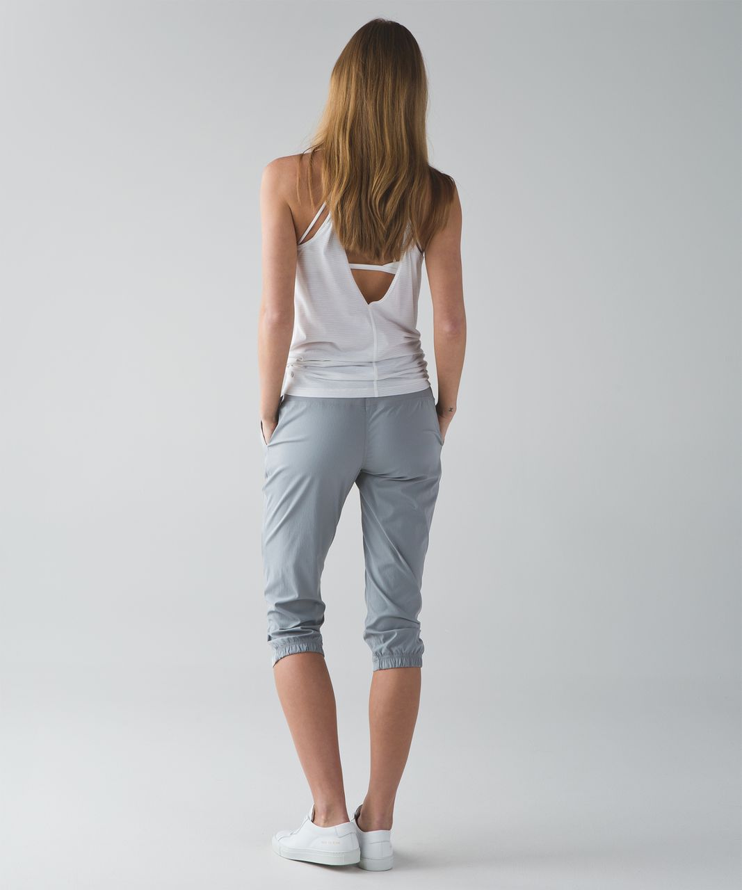 NWT Lululemon Studio Crop II Greyvy! Same color Similar Item!