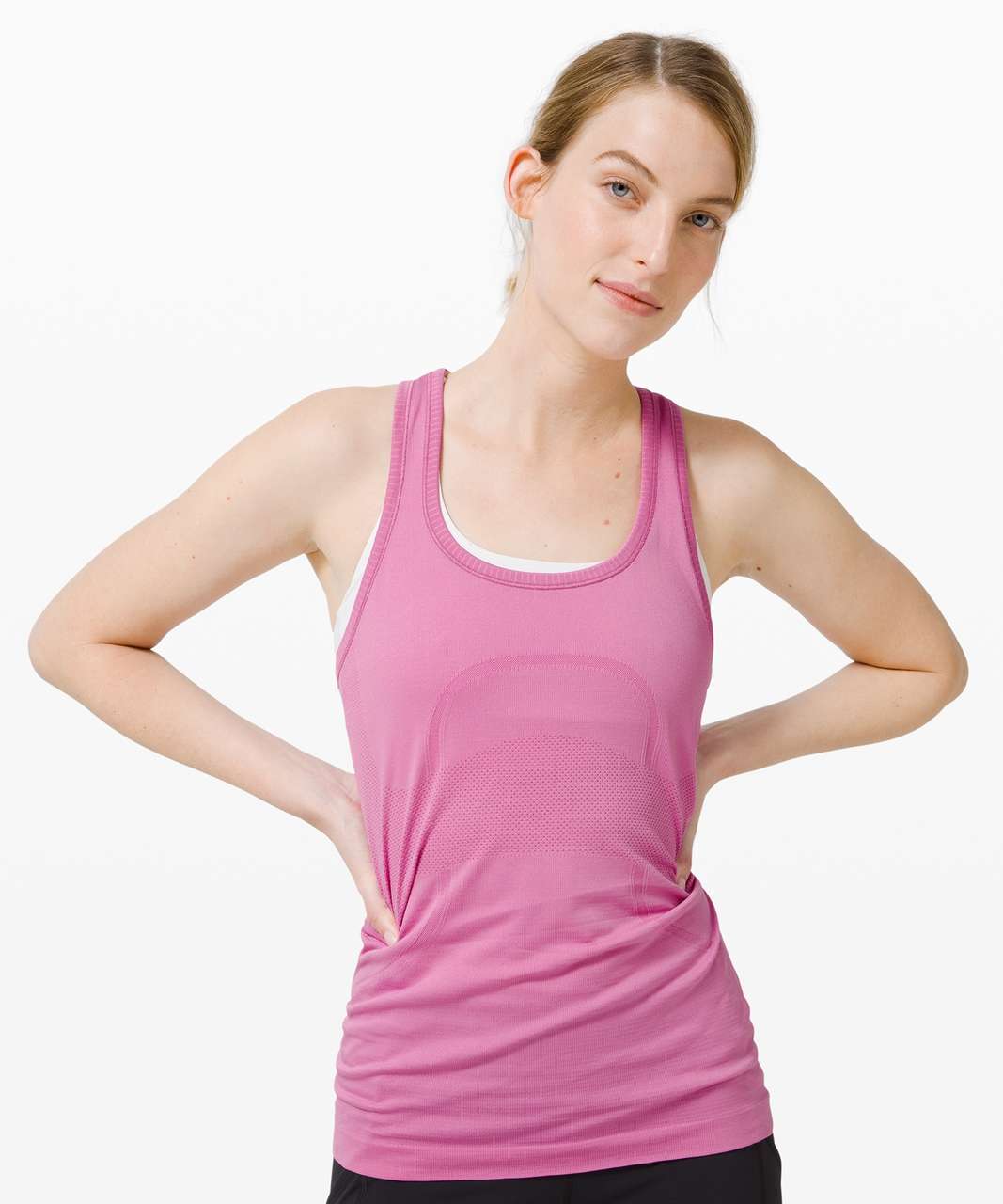 Lululemon Swiftly Tech Racerback - Magenta Glow / Magenta Glow