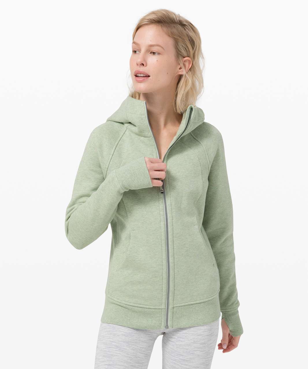 Lululemon Scuba Hoodie *Light Cotton Fleece - Heathered Springtime - lulu  fanatics