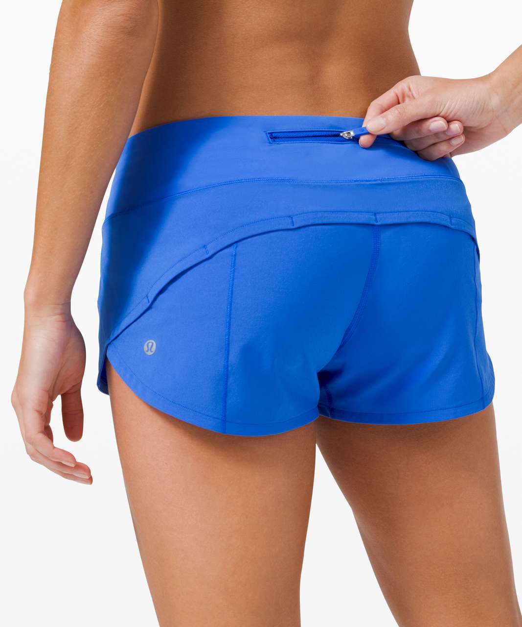 NWT Lululemon Speed Up Low-Rise Short 2.5Symphony Blue Size : 8