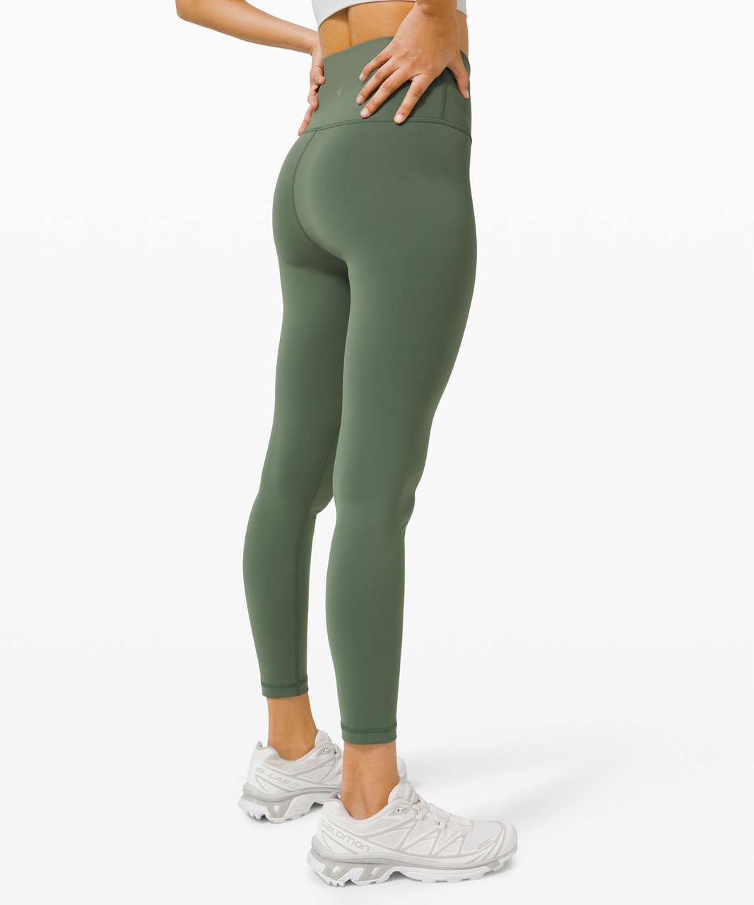 Lululemon Wunder Train High-Rise Tight 25 - Algae Green - lulu