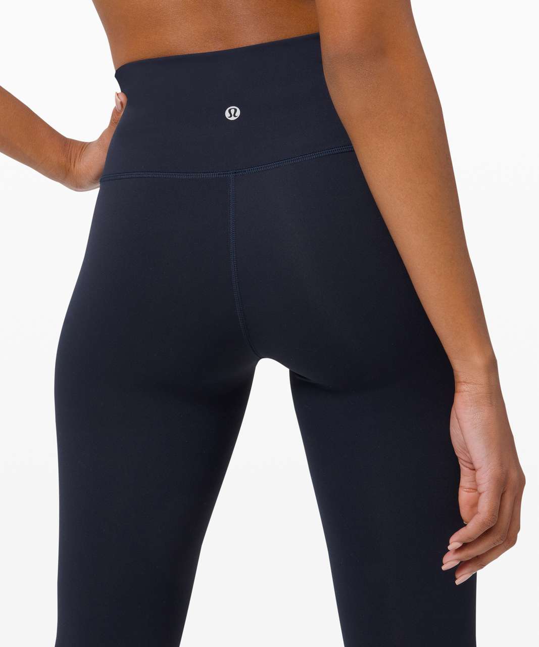 Lululemon Wunder Train High-Rise Tight 25" - True Navy - lulu fanatics