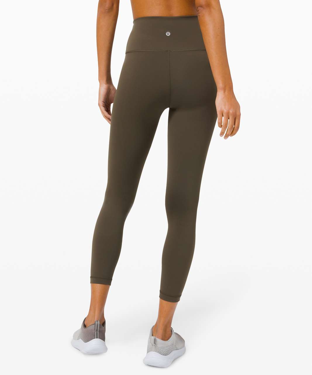 Lululemon License to Train High-Rise Pant - Dark Olive - lulu fanatics