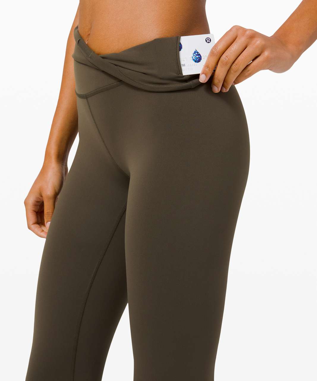 Lululemon Wunder Train High-rise Leggings 31 - Dark Olive