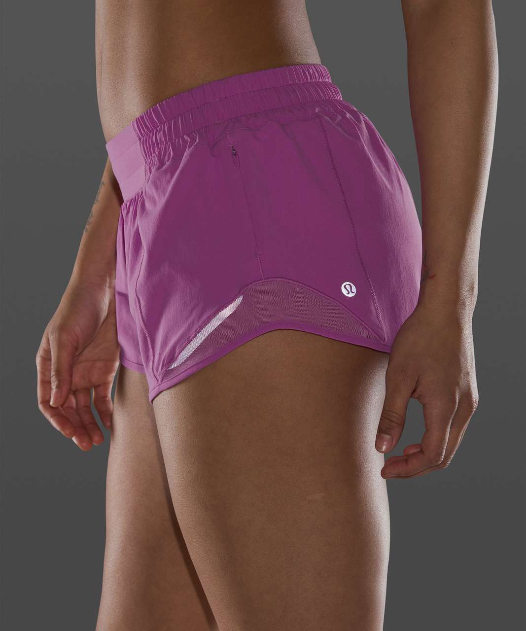 Lululemon Hotty Hot Short II *2.5" - Magenta Glow