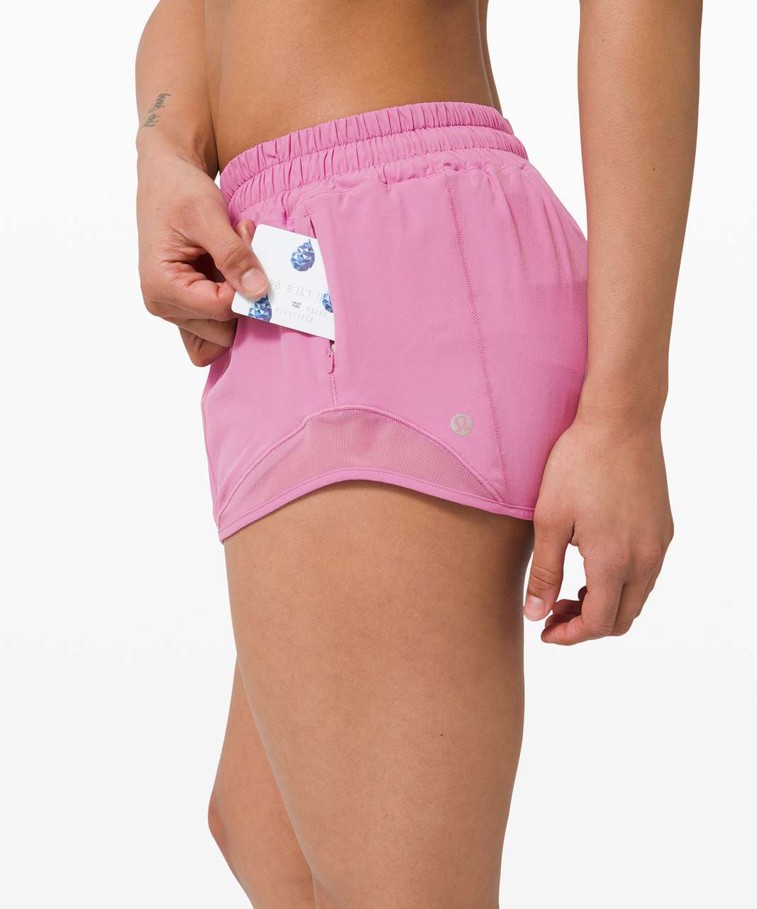 Lululemon Hotty Hot Short II *2.5" - Magenta Glow