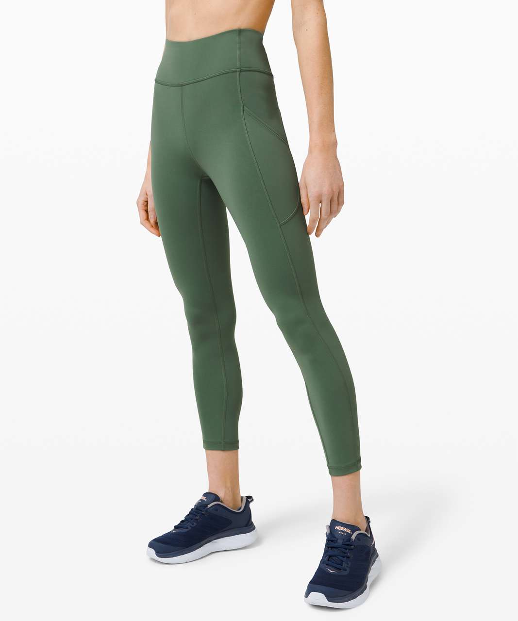 Lululemon Invigorate High-Rise Tight 25" - Algae Green