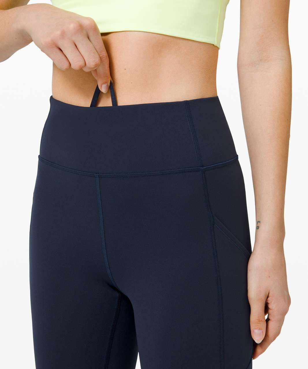 Lululemon Invigorate High-Rise Tight 25 True Navy Size: 4 Retail: $128.00