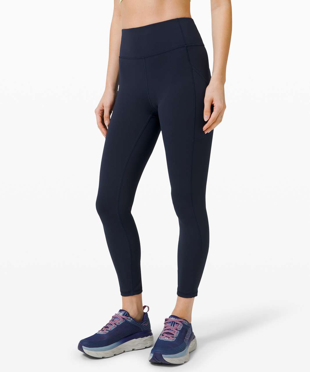 Lululemon Invigorate High-Rise Tight 25 - True Navy - lulu fanatics